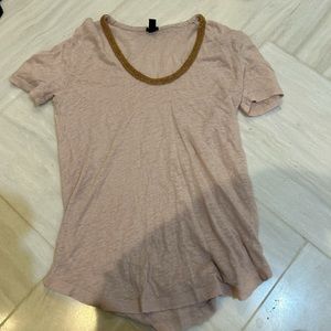 J.Crew pink t shirt